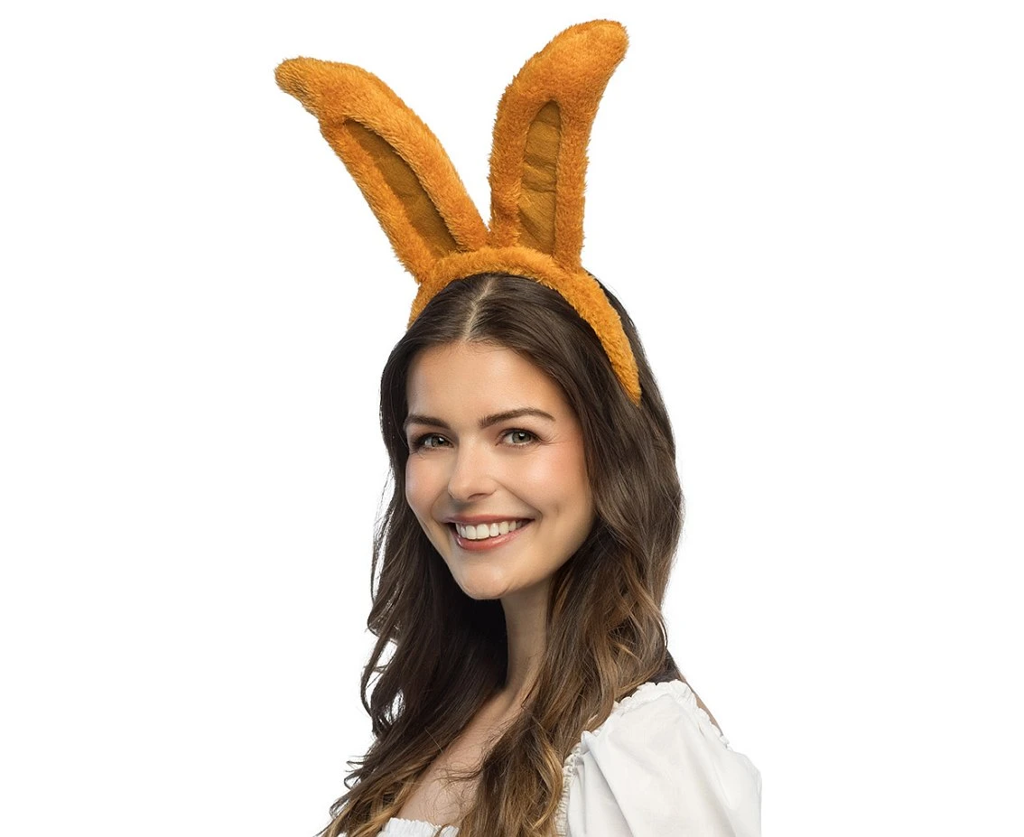 Opaska Króliczek brązowy