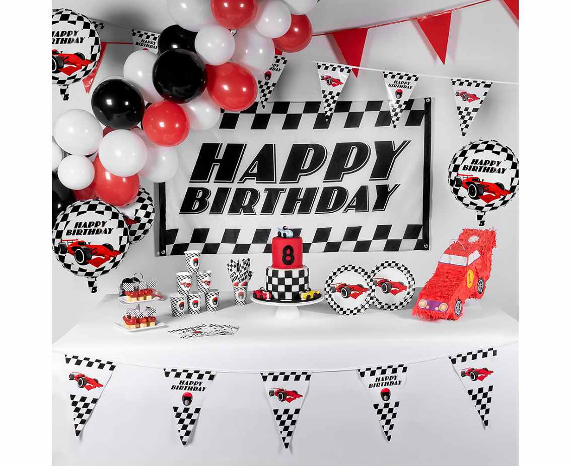 Balon foliowy Speed Happy Birthday 18"