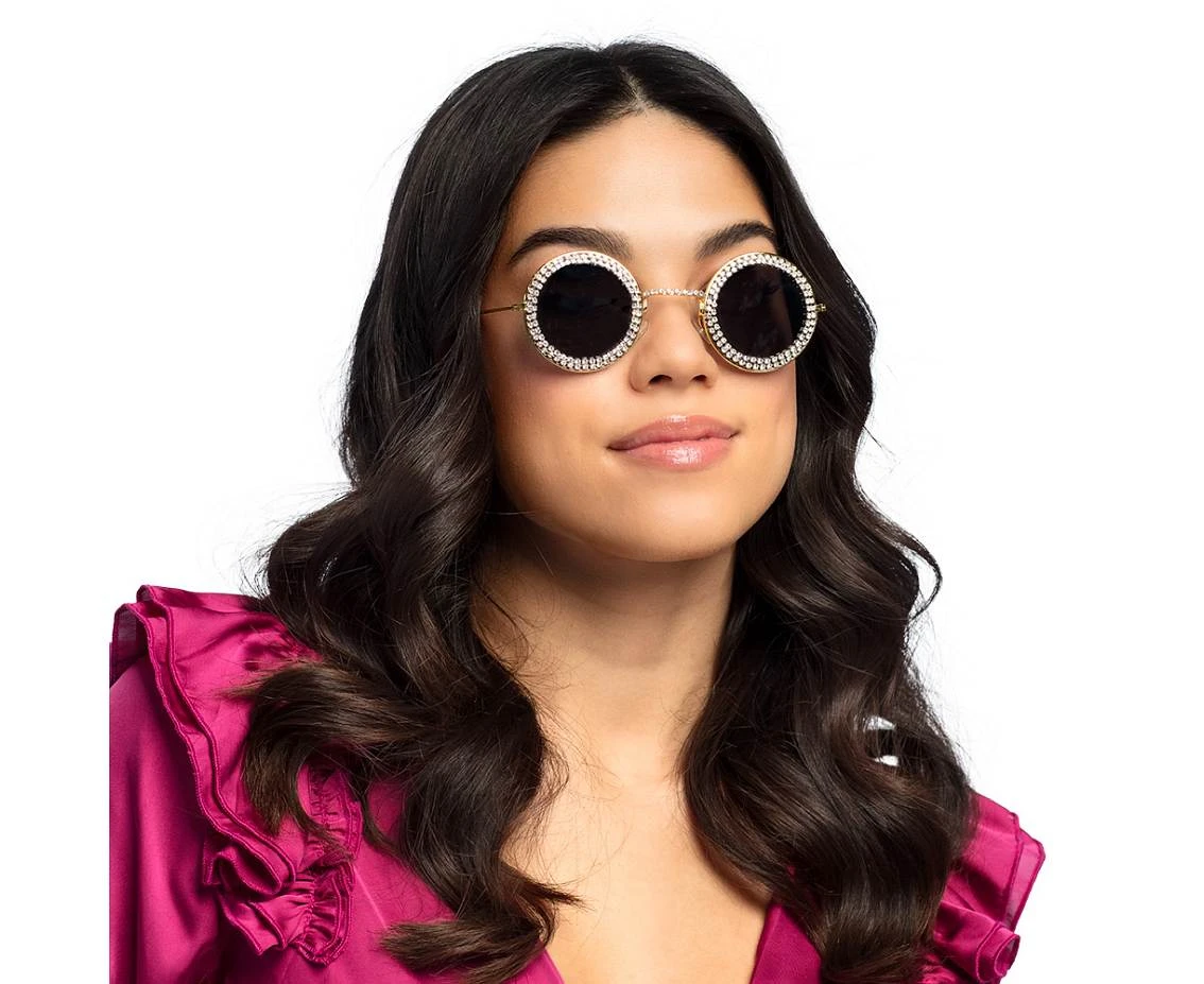 Okulary Hippi diamond