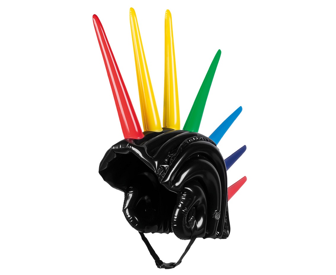 Nadmuchiwany kask z kolcami (52 cm) KK
