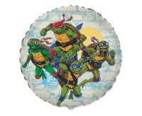 Balon foliowy 18" FX - Żółwie Ninja, pakowany