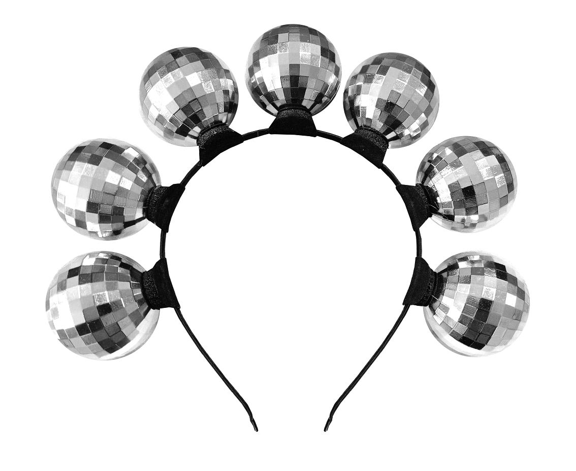 Opaska Disco, srebrna