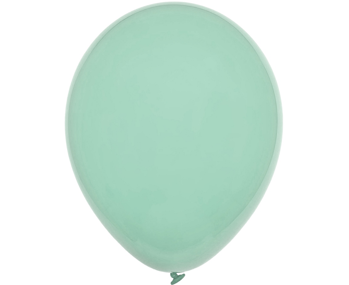 Balony Decomex 11", pastel zielona herbata, 100szt.