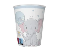 Kubeczki Baby Elephant with Blue Ballon, 8 szt.