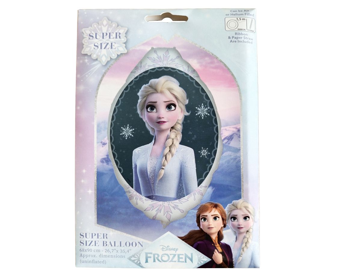 Balon foliowy ELSA MIRROR 68x90 cm DISNEY, 1 szt.