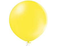 Balony Belbal 36", B350-006, (pastel yellow) pastel żółte, 5szt. KK
