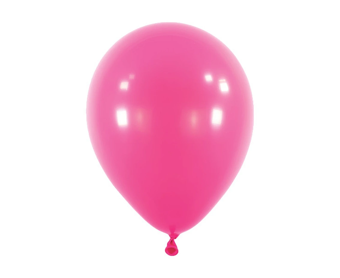 Balony Anagram 5", RND modny jaskrawy róż, 100szt. KK