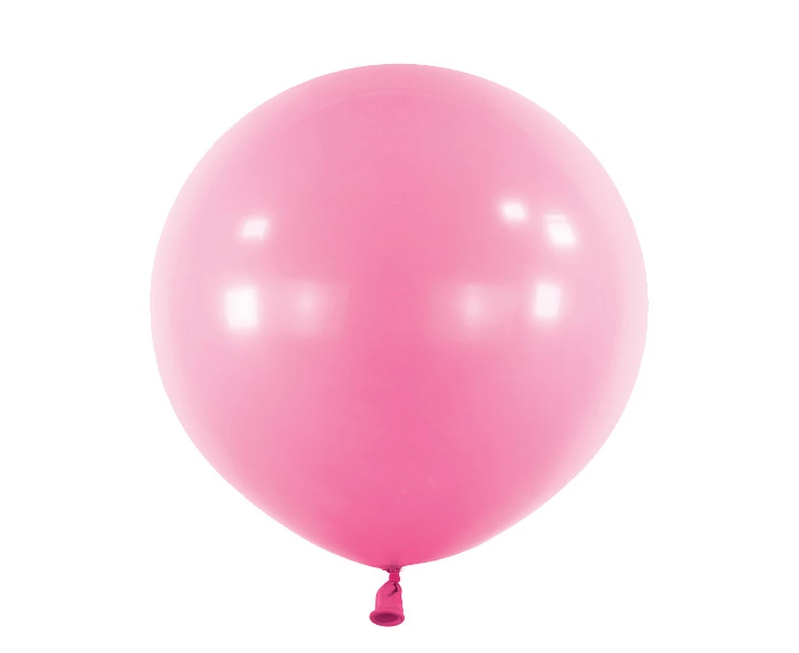 Balony Anagram 24", RND standard różowe, 4szt. KK
