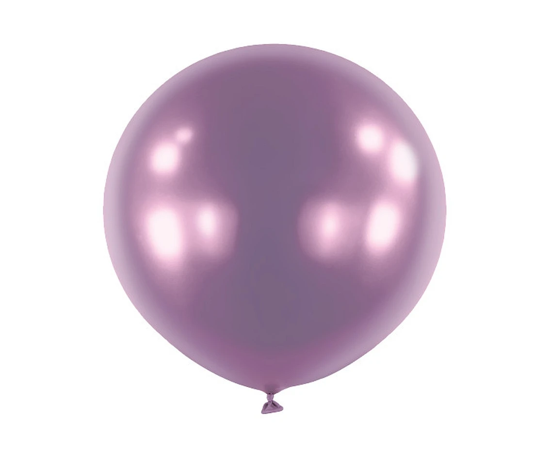 Balony Anagram 24", RND satynowy luxe Royal Purple, 4szt. KK
