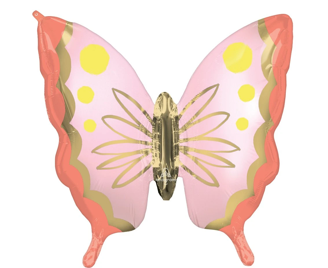 Balon foliowy SuperShape soulful blossom butterfly KK