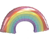 Balon foliowy SuperShape holo iredescent pastel rainbow KK
