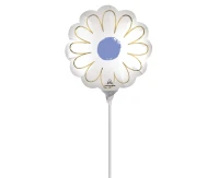 Balon foliowy Mini Shape purple daisy KK