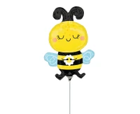 Balon foliowy Mini Shape happy bee KK