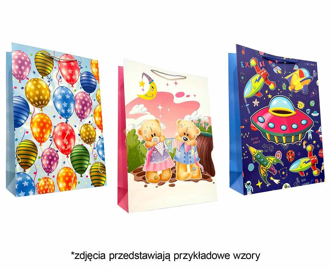 Torebka prezentowa JP0550 40x56x15 cm mix, 1 szt.