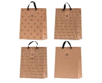Torebka prezentowa TKP 2020 Papier Kraft, 1 szt.