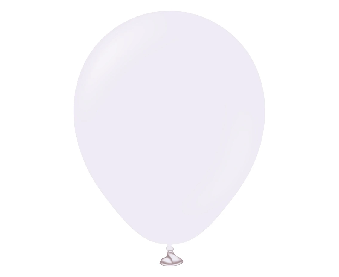Balony Kalisan 5", (macaron pale lilac) macaron jasnoliliowe, 100szt.
