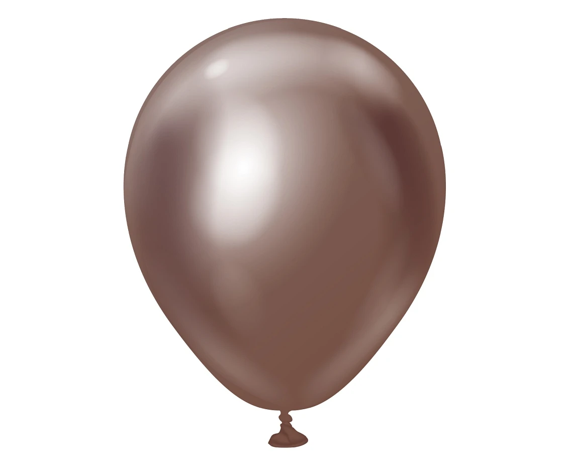 Balony Kalisan 5", (mirror chocolate) mirror czekoladowe, 100szt.