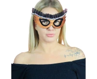 Maseczka Kosmitka, pomarańczowa KK