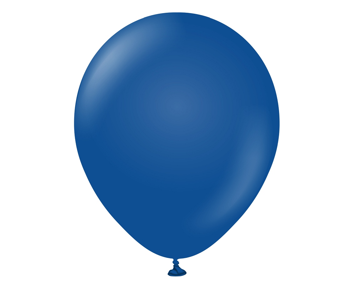 Balony Kalisan 12", (standard dark blue) standard ciemnoniebieskie, 100szt.