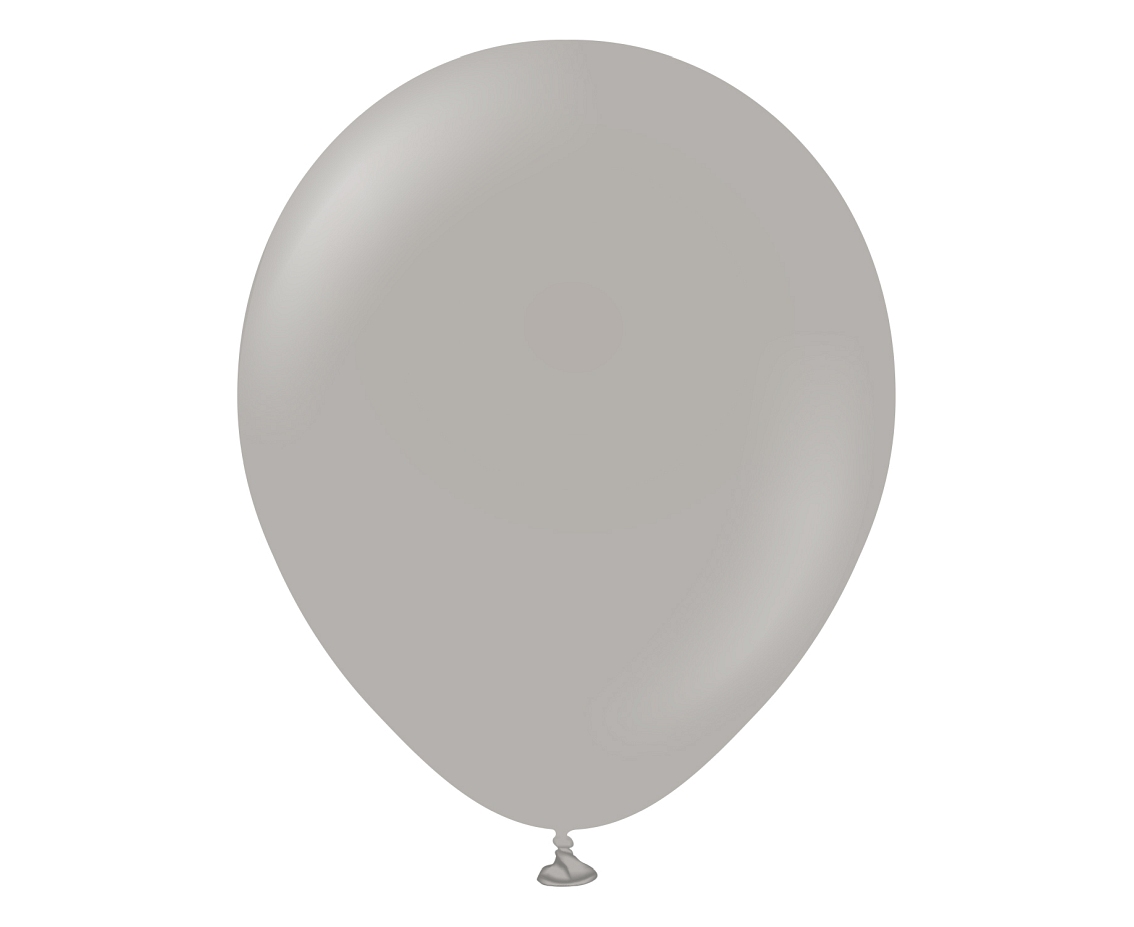 Balony Kalisan 12", (standard grey) standard szare, 100szt.