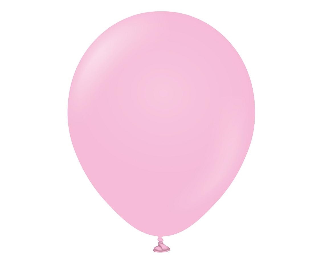 Balony Kalisan 12", (standard candy pink) standard cukierkowe różowe, 100szt.