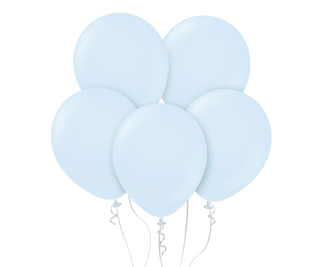 Balony Kalisan 12", (macaron baby blue) macaron baby blue, 100szt.