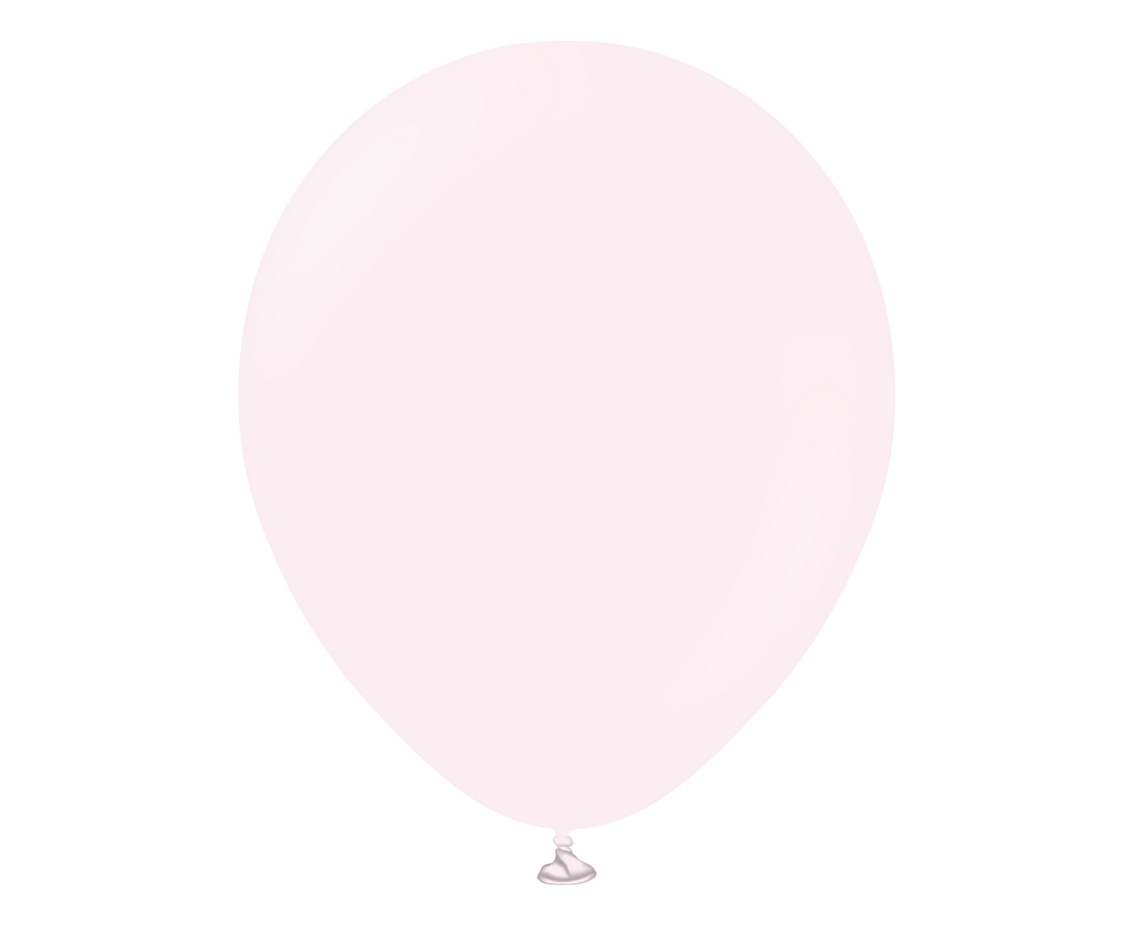 Balony Kalisan 12", (macaron pale pink) macaron jasnoróżowe, 100szt.