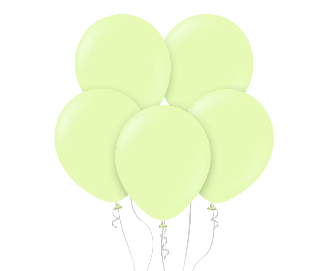 Balony Kalisan 12", (macaron pistachio) macaron pistacjowe, 100szt.