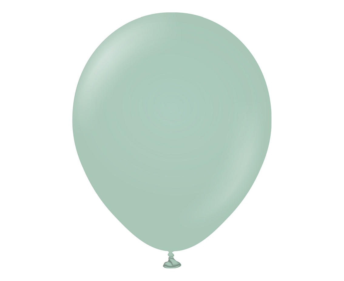 Balony Kalisan 12", (retro winter green) retro zimowe zielone, 100szt.