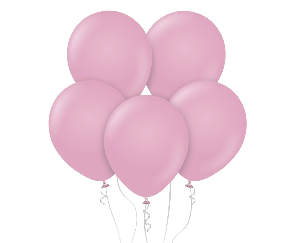 Balony Kalisan 12", (retro dusty rose) retro przygaszony róż, 100szt.
