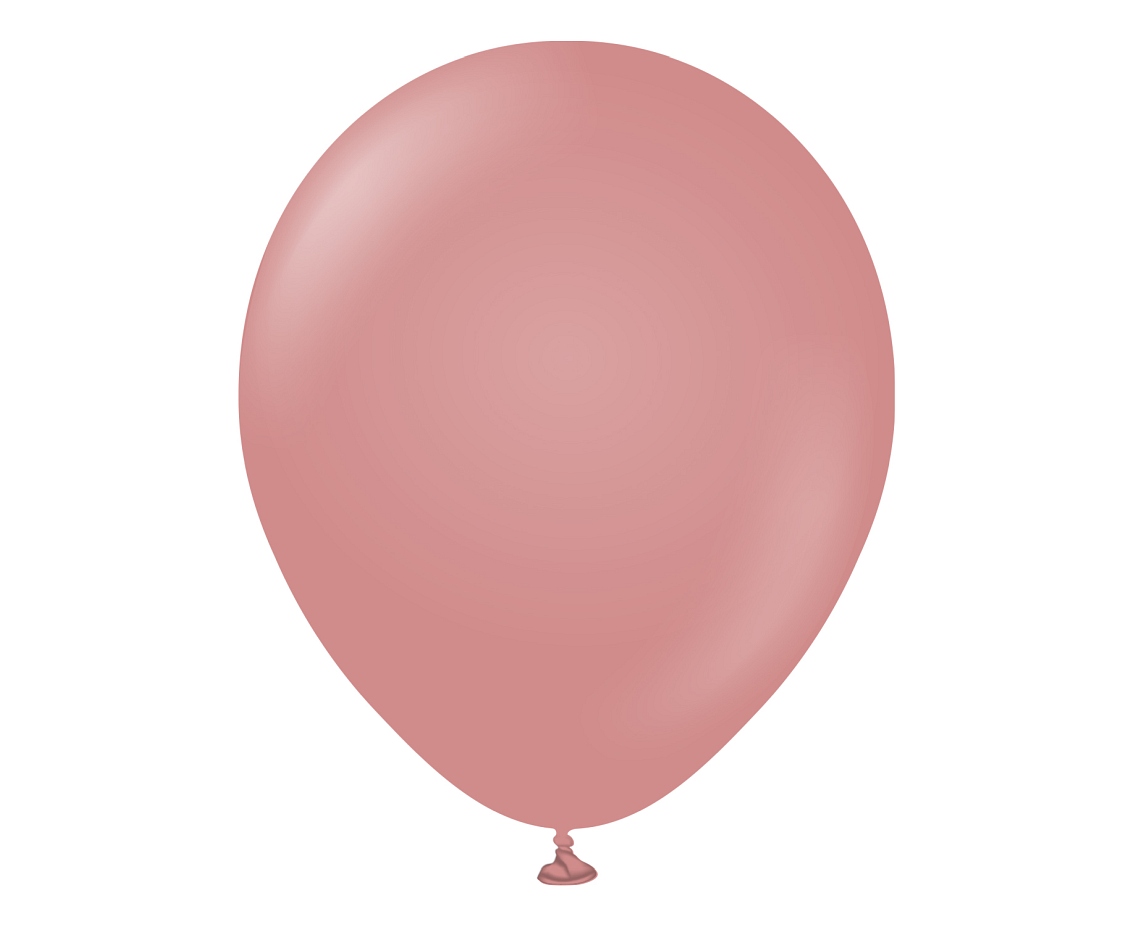 Balony Kalisan 12", (retro rosewood) retro palisandrowe, 100szt.
