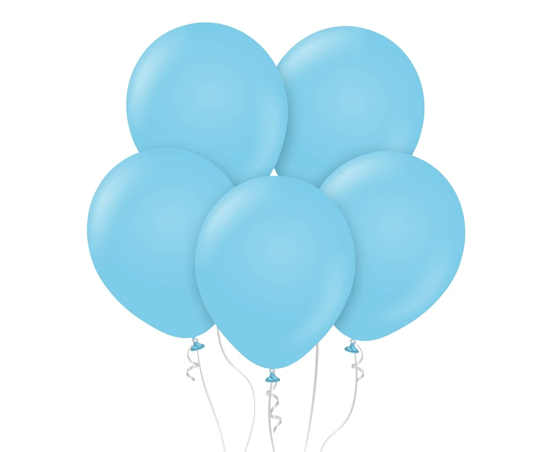 Balony Kalisan 18", (standard baby blue) standard baby blue, 25szt.