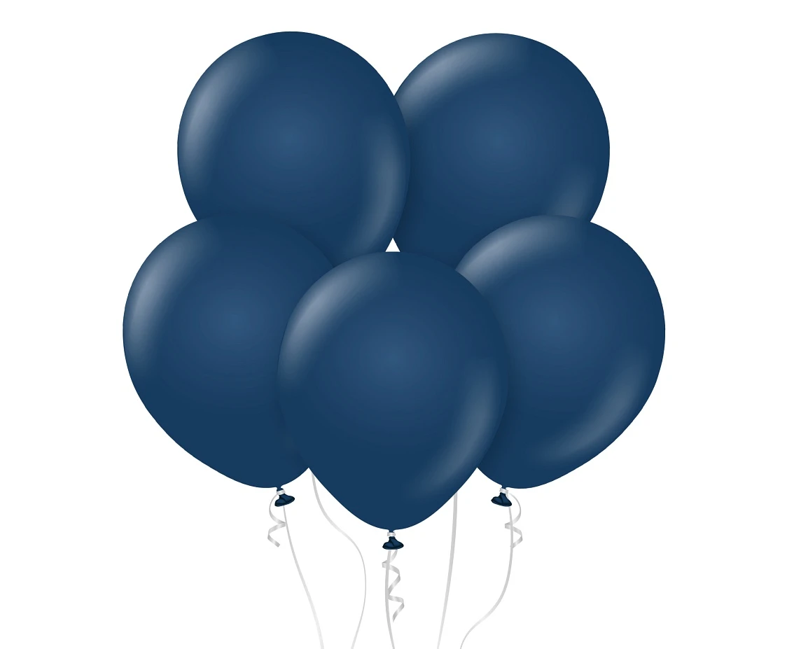 Balony Kalisan 18", (standard navy) standard granatowe, 25szt.