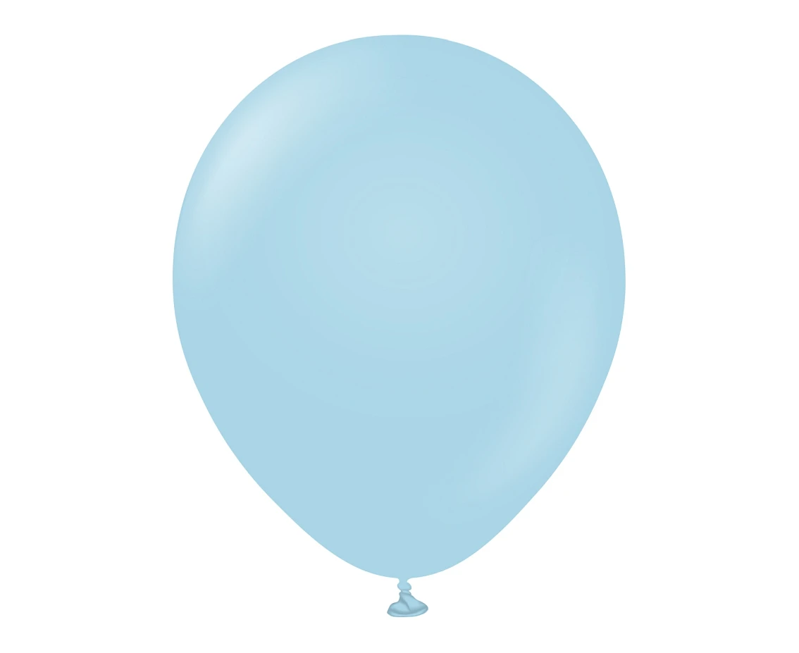 Balony Kalisan 18", macaron niebieskie (macaron blue), 25szt.