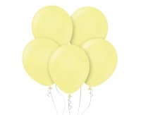 Balony Kalisan 18", (macaron yellow) macaron żółte, 25szt.