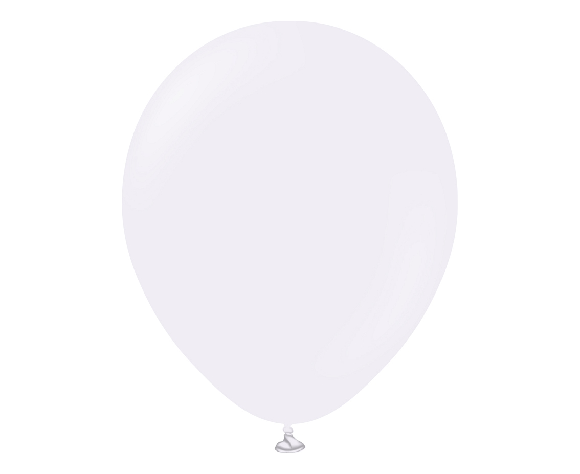 Balony Kalisan 18", (macaron pale lilac) macaron jasnoliliowe, 25szt.