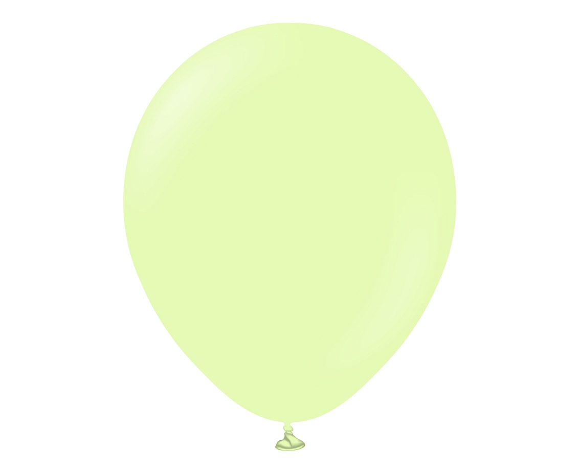 Balony Kalisan 18", (macaron pistachio) macaron pistacjowe, 25szt.