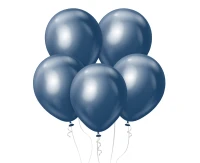 Balony Kalisan 18", (mirror navy) mirror granatowe, 25szt.