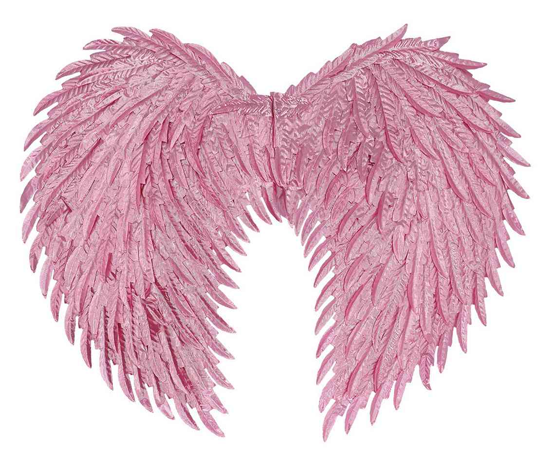 Skrzydła anioła Glam Pink, 55x50 cm