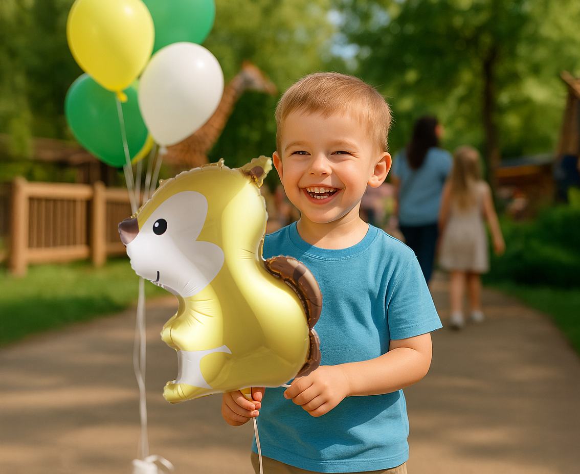 Balon foliowy Wiewiórka, 50x40cm KK