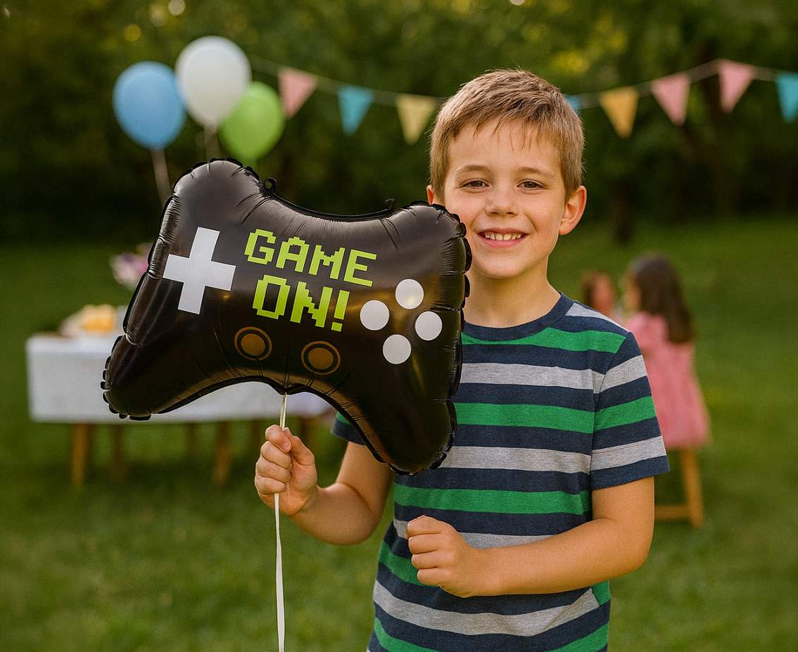 Balon foliowy Pad Game on, 39x58cm KK