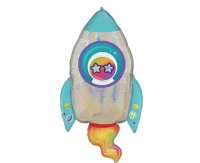 Balon foliowy SHP Outer Space Rocket Ship KK