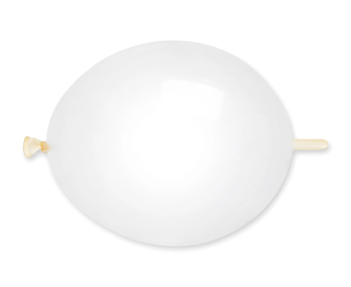 Balony gemar 6", pastel do girland transparentne, 100szt. KK