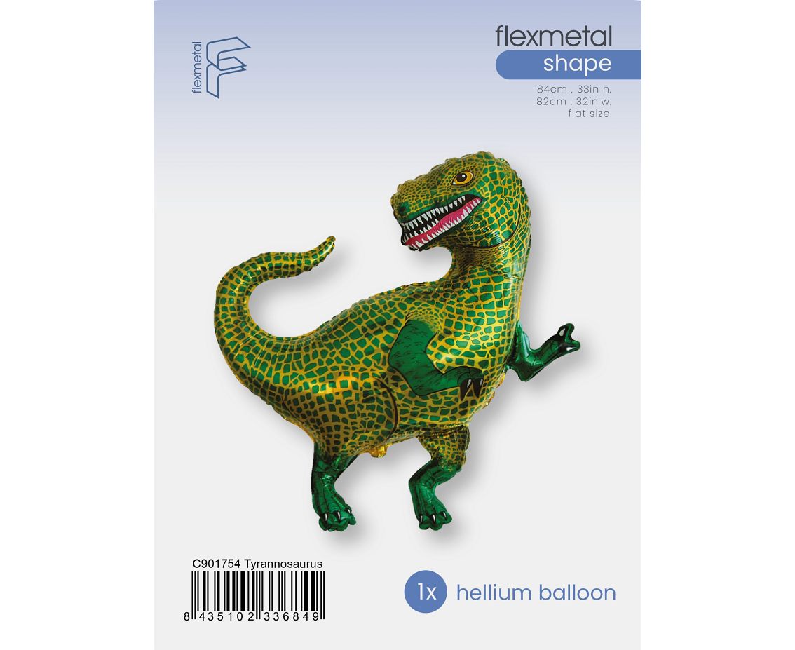 Balon foliowy 24" FX - "Tyranozaur", pakowany