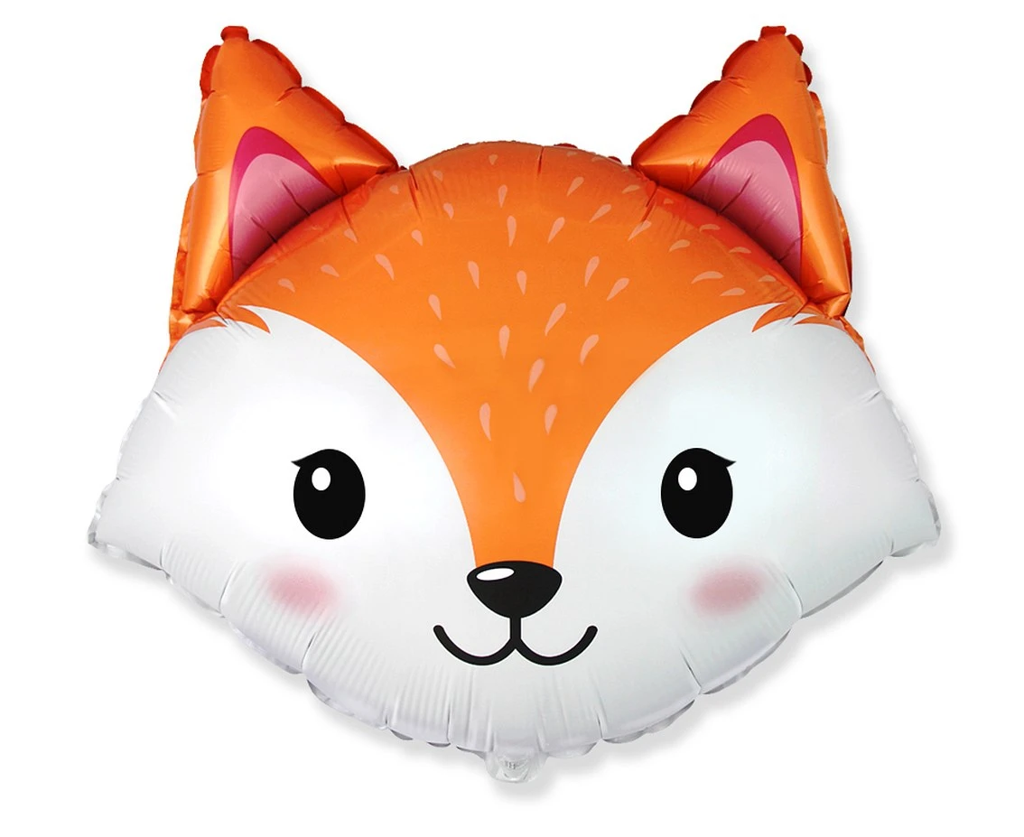 Balon foliowy 24" FX - Lisek, pakowany