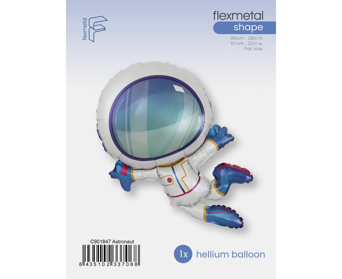 Balon foliowy 24" FX - Astronauta, pakowany
