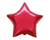 Balon foliowy 18" FX - Gwiazda (czerwona), pakowany