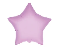 Balon foliowy 18" FX - Gwiazda (różowa delikatna), pakowany