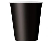Kubeczki papierowe czarne, 250 ml., 14 szt.
