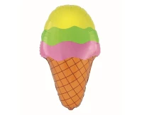 Balon foliowy Lody kolorowe, 34x59 cm
